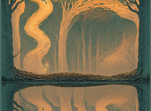 Paradoxical landscape