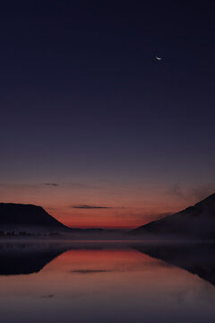 Sunrise at the Reservoir