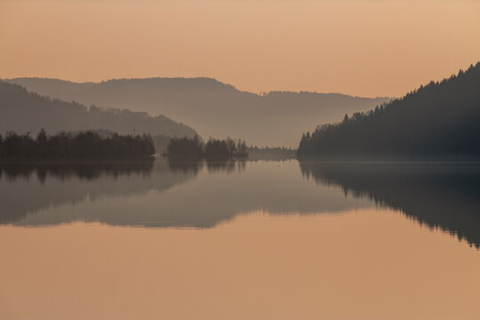 Reservoir at Sunrise