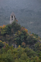 The ancient medieval tower of Rocca Corneta