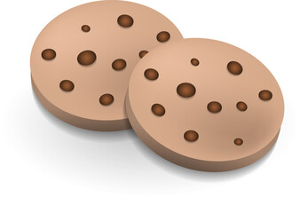 Cake icon. 3d illustration from fast food collection. Creative Cake 3d icon for web design, templates, infographics and more