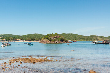 boats on the beach