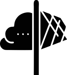 Idea icon symbol illustration vector image, creative bulb design illustration