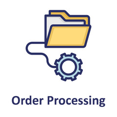 Ecommerce, order Vector Icon

