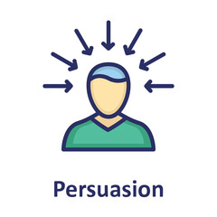 Blandishment, convincing Vector Icon


