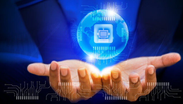 Hologram processing system, program software in network business planning, network technology concept, global expansion.