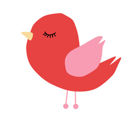 Little Bird Vector  Illustration Clipart Vector