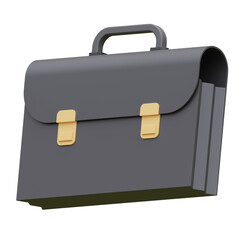 School Bag 3D icon illustration element