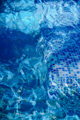 blue water surface