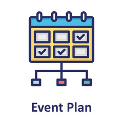 Calendar, event Vector Icon

