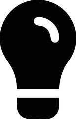 Idea icon symbol illustration vector image, creative bulb design illustration