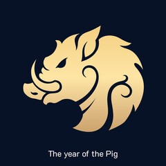 Chinese Zodiac sign year of the pig