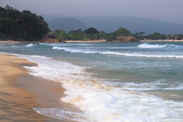 Costa Verde beach in Trindade, Brazil