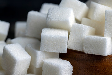 Refined white beet sugar, cubes