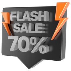 Flash Sale Number And Label