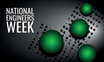 Vector illustration on the theme of National Engineers Week