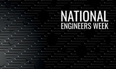 Vector illustration on the theme of National Engineers Week