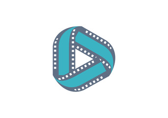 Logo camera template photography studio, photographer, photo. Company, brand, brand, company, logotype. Clean and modern style