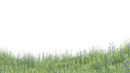 夏の草原 透過png © kx59