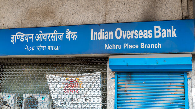 Indian Overseas Bank (IOB) provides retail banking services