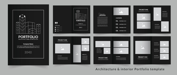 Portfolio design architecture portfolio a4 portfolio or interior portfolio