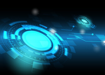 Fototapeta premium abstract technology background