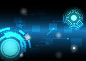 Fototapeta premium abstract technology background