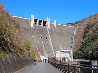 宮ヶ瀬ダム, Miyagase dam, Aikawa town, Kanagawa Prefecture, Japan