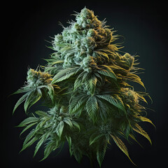 Cultivation of marijuana cannabis flowering bud