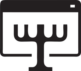 Tree icon symbol illustration vector image