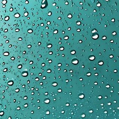 water drops on glass, Generative Ai