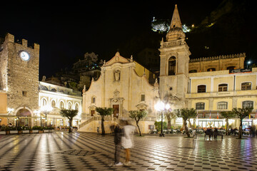 Taormina's Piazza IX Aprile