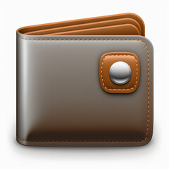 Money Wallet Website Business Vector Design Logo Icon created with generative AI technology