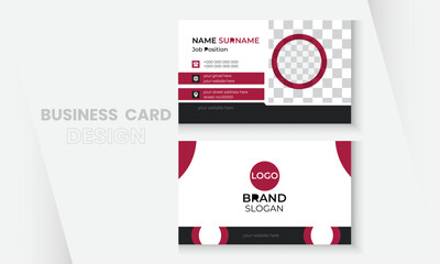 simple and modern business card design