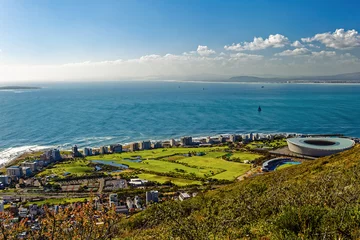 Acrylic prints Table Mountain View of Green Point from Signal Hill in Cape Town