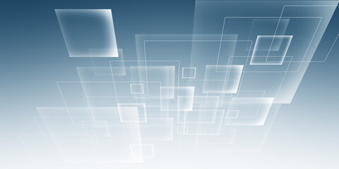 Fototapeta premium Abstract minimalist background for presentation slide in colorful square design 