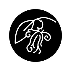 Ylang ylang сolor line icon. Pictogram for web page