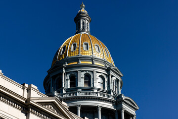 Fototapeta premium The dome at the Colorado State Capitol