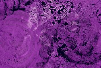 Abstract background from old unusable paint in round shapes.