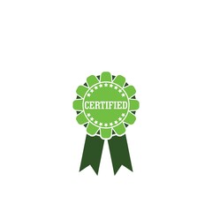 Certificate Good Quality Product Stamp Badge isolated on white background