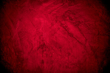 Old wall texture cement black red  background abstract dark color design are light with white...