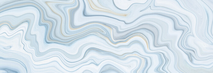 Marble rock texture blue ink pattern liquid swirl paint white dark that is Illustration background for do ceramic counter tile silver gray that is abstract waves skin wall luxurious art ideas concept.