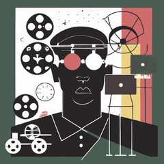 illustration for cinema