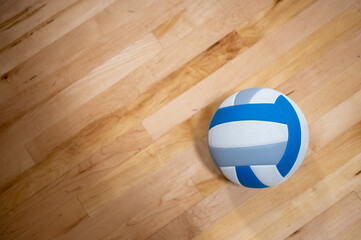 volley ball on the floor