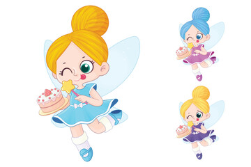 cute fairy cake