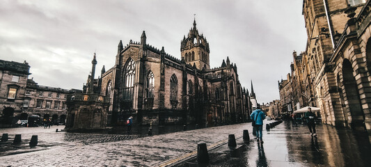 Kirche in der Innenstadt Edinburgh