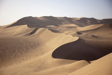 Singing Sands Mountains near Dunhuang, Gansu, China.