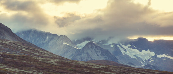 Naklejka premium Mountains in Canada