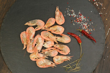 frosted shrimps background closeup photo © ulianna19970