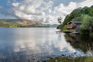 Fototapeta premium Ullswater boathouse